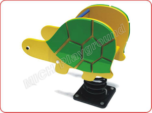 Tortoise Animated Children Outdoor Spring Rocking for Sale