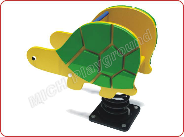 Tortoise Animated Children Outdoor Spring Rocking for Sale