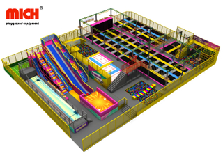 Customized Indoor Zipline Trampoline Park
