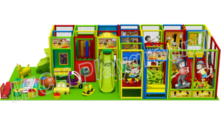 Hot Sale Indoor Amusement Soft Playground for Children 6609B
