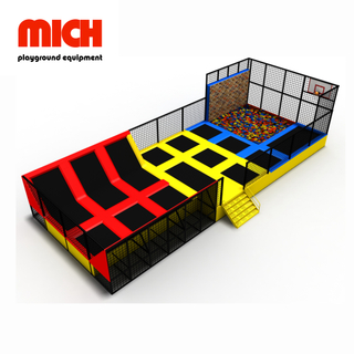 Mich 160sqm Inclined Indoor Trampoline Park