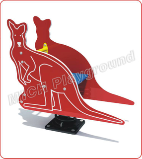 Kangaroo Animated Outdoor Spring Rocking Horse