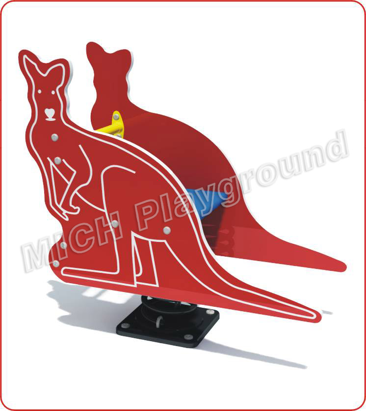Kangaroo Animated Outdoor Spring Rocking Horse