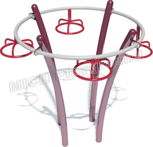 Round Shape Outdoor Climbing Frame with Holding Bars