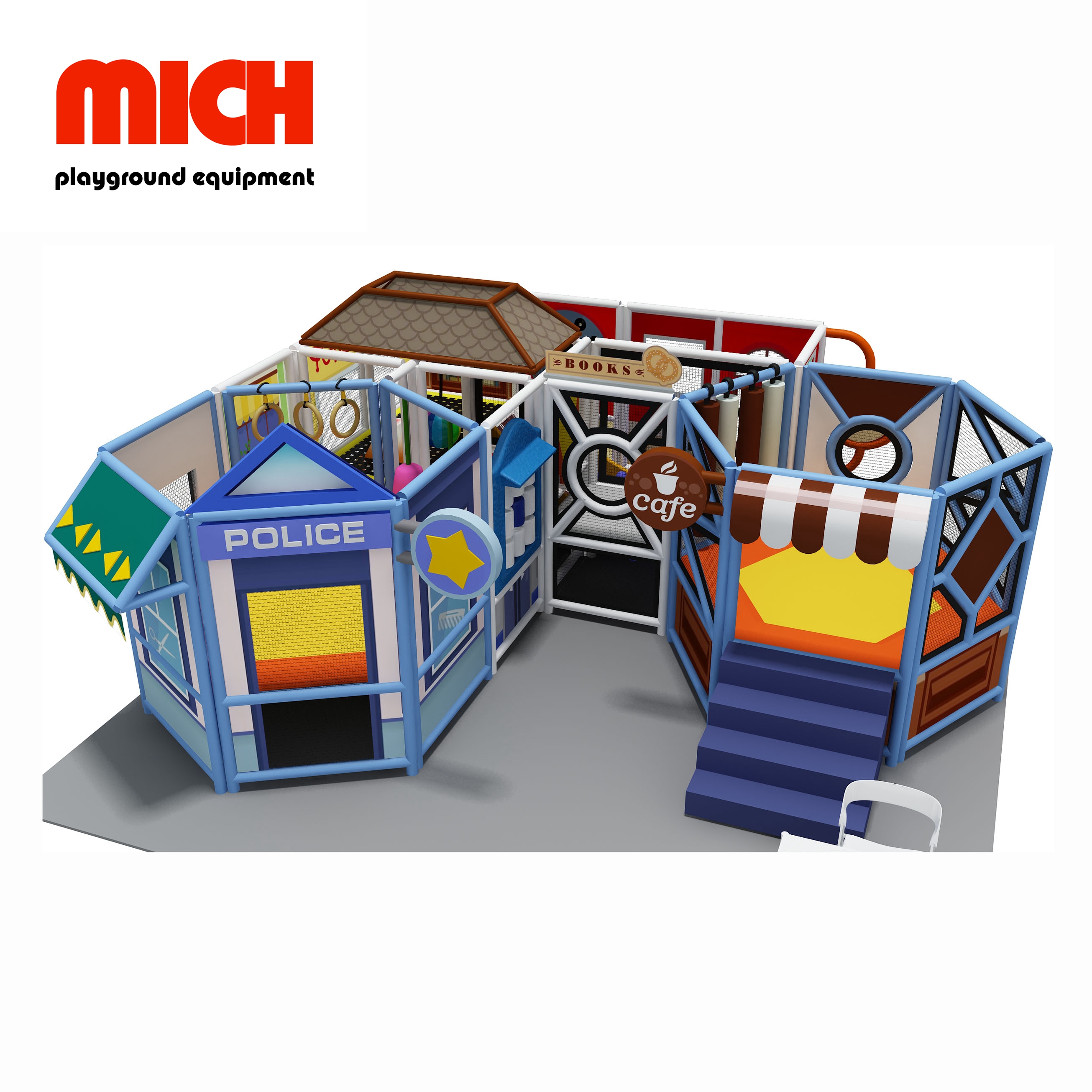 MICH Safe Indoor Soft Mobile Playground for Kids