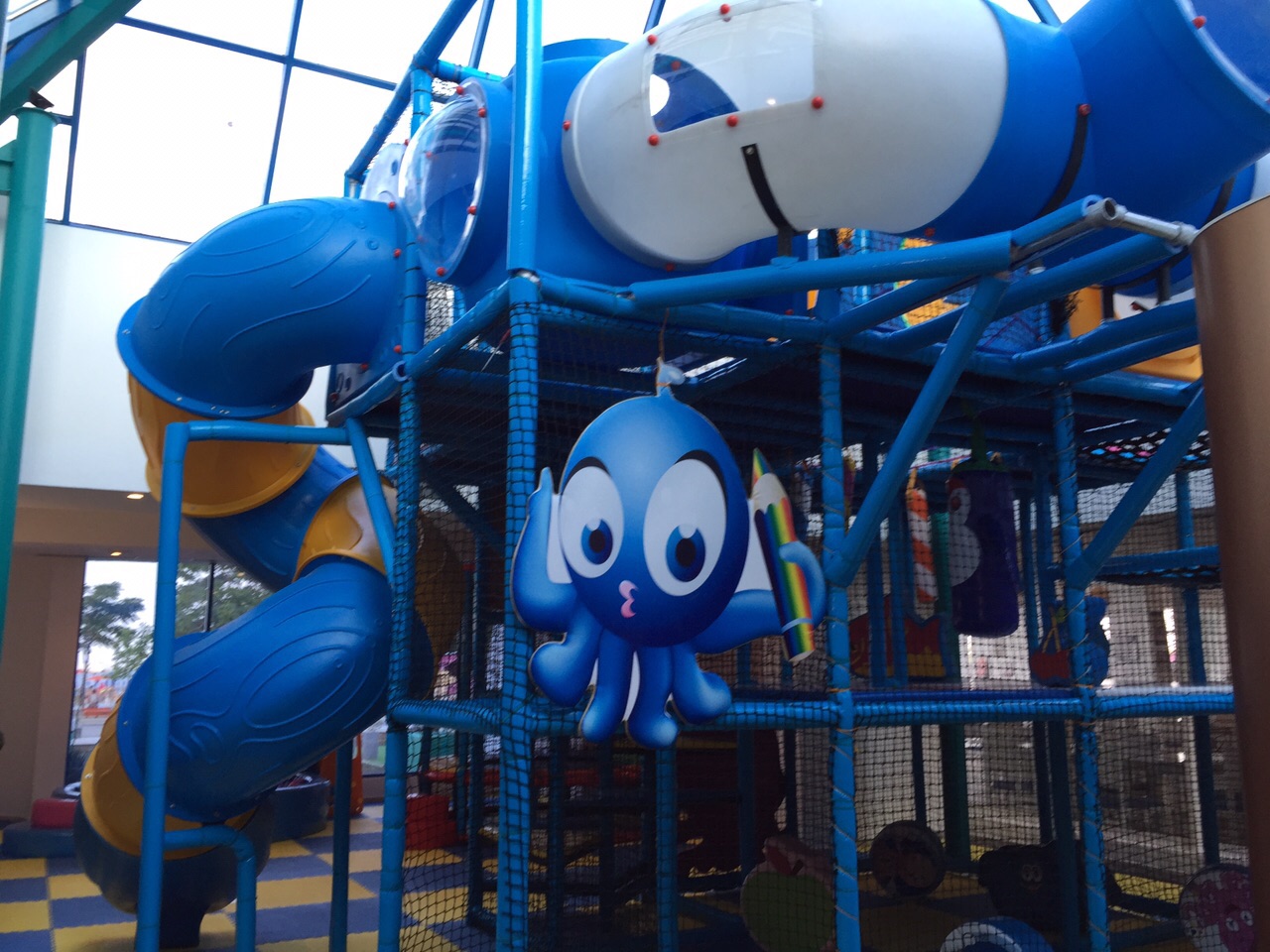 Aquarium Themed Kids Indoor Soft Playground