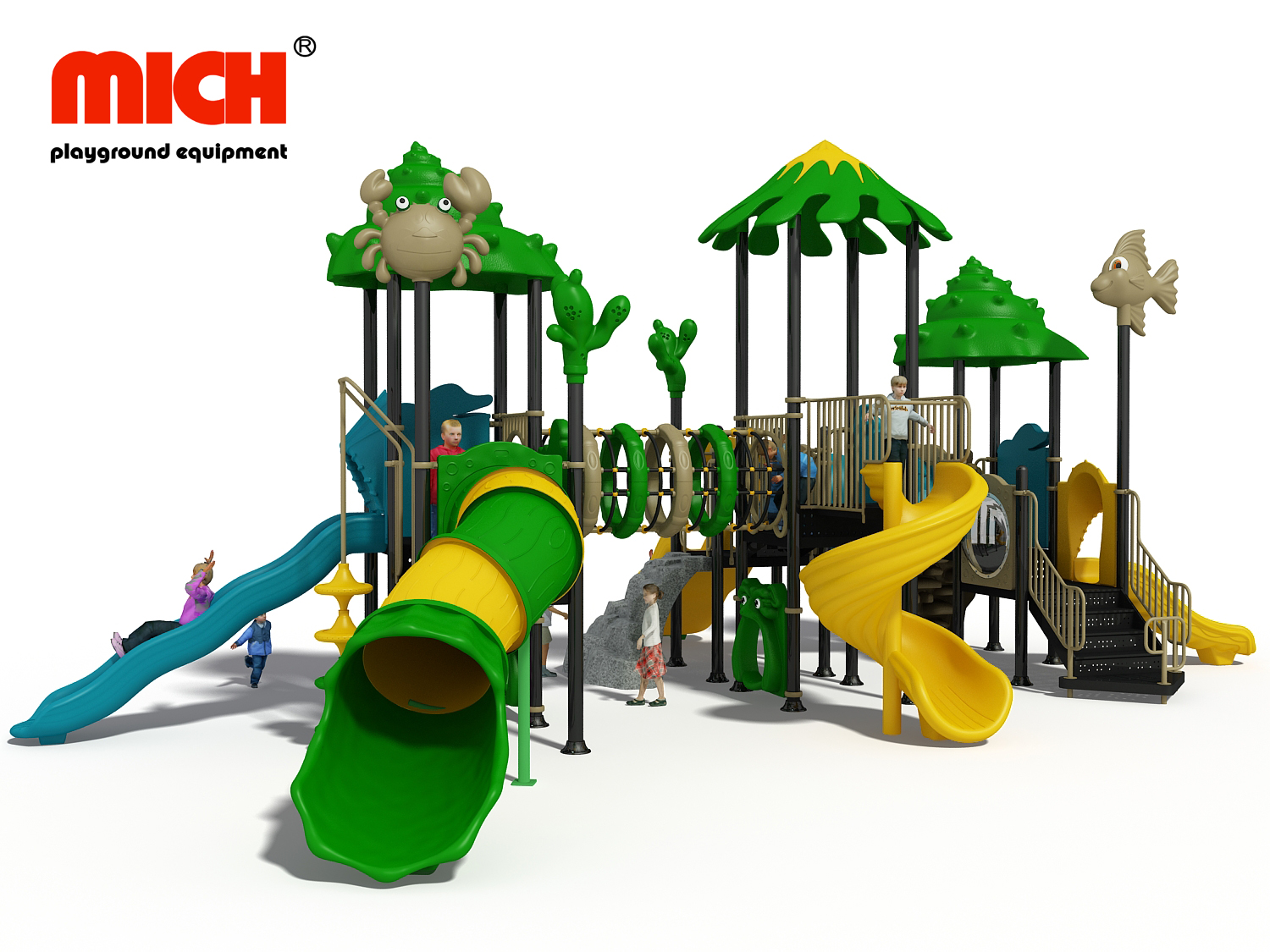 Customized Kids Outdoor Playground Equipment for Sale