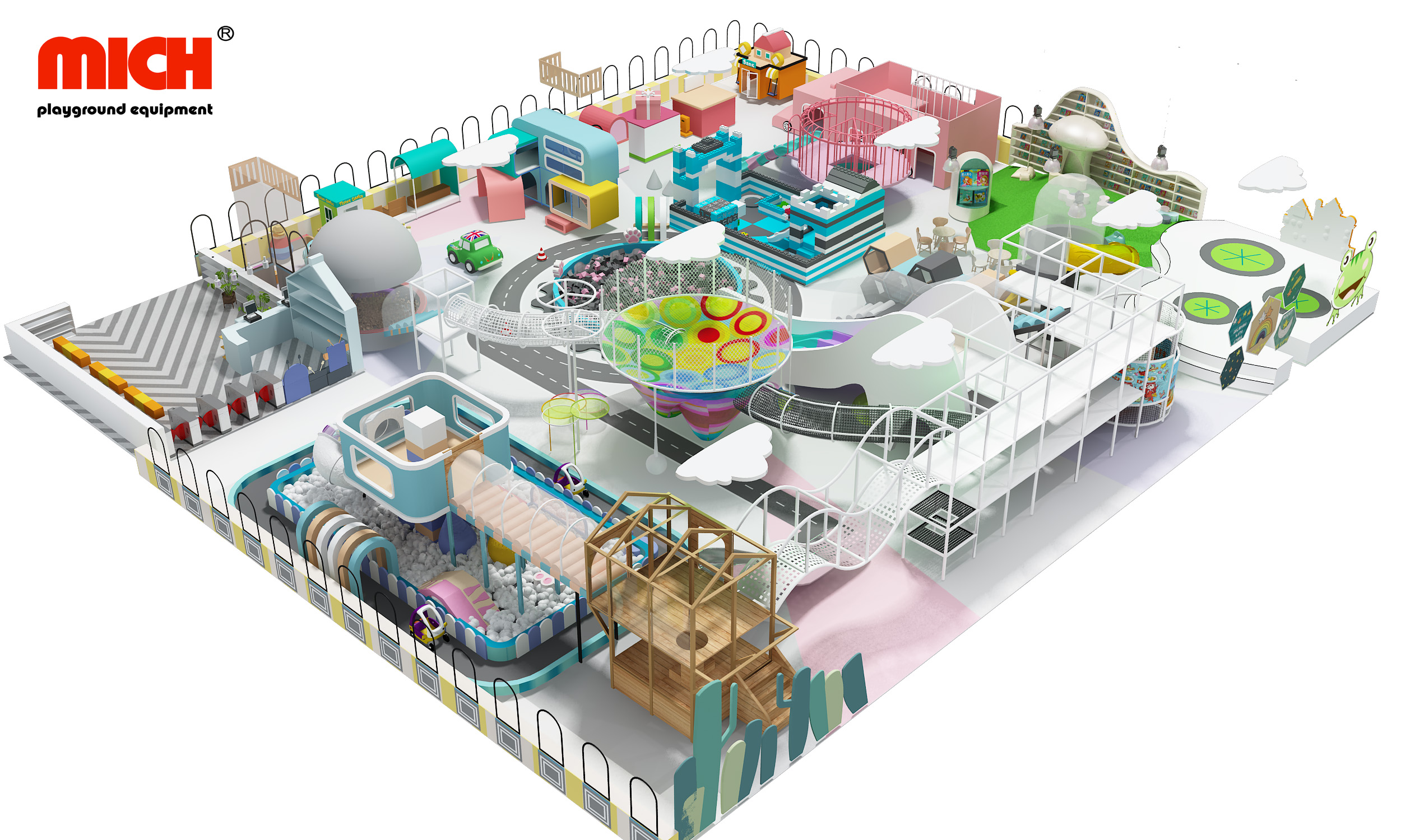 Candyland Toddler Indoor Soft Play Centre