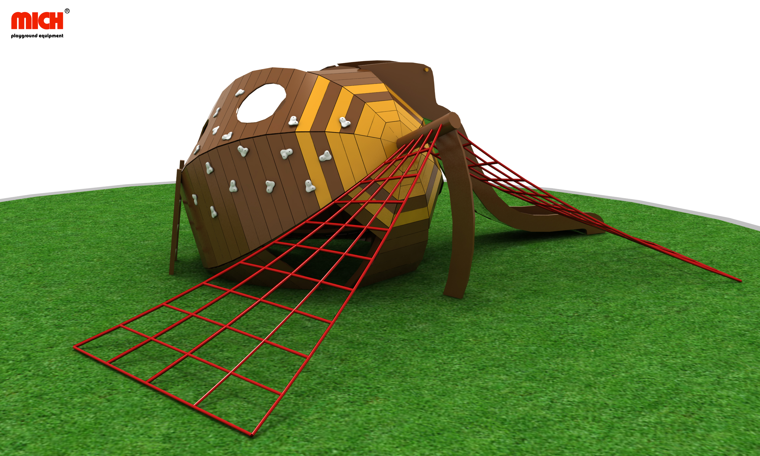 soft play climbing frame