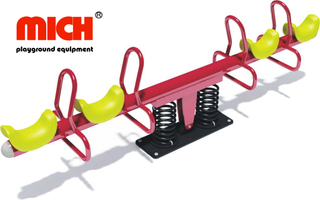 Outdoor Playground Kids Rocking Four Seats Seesaw Set for Sale
