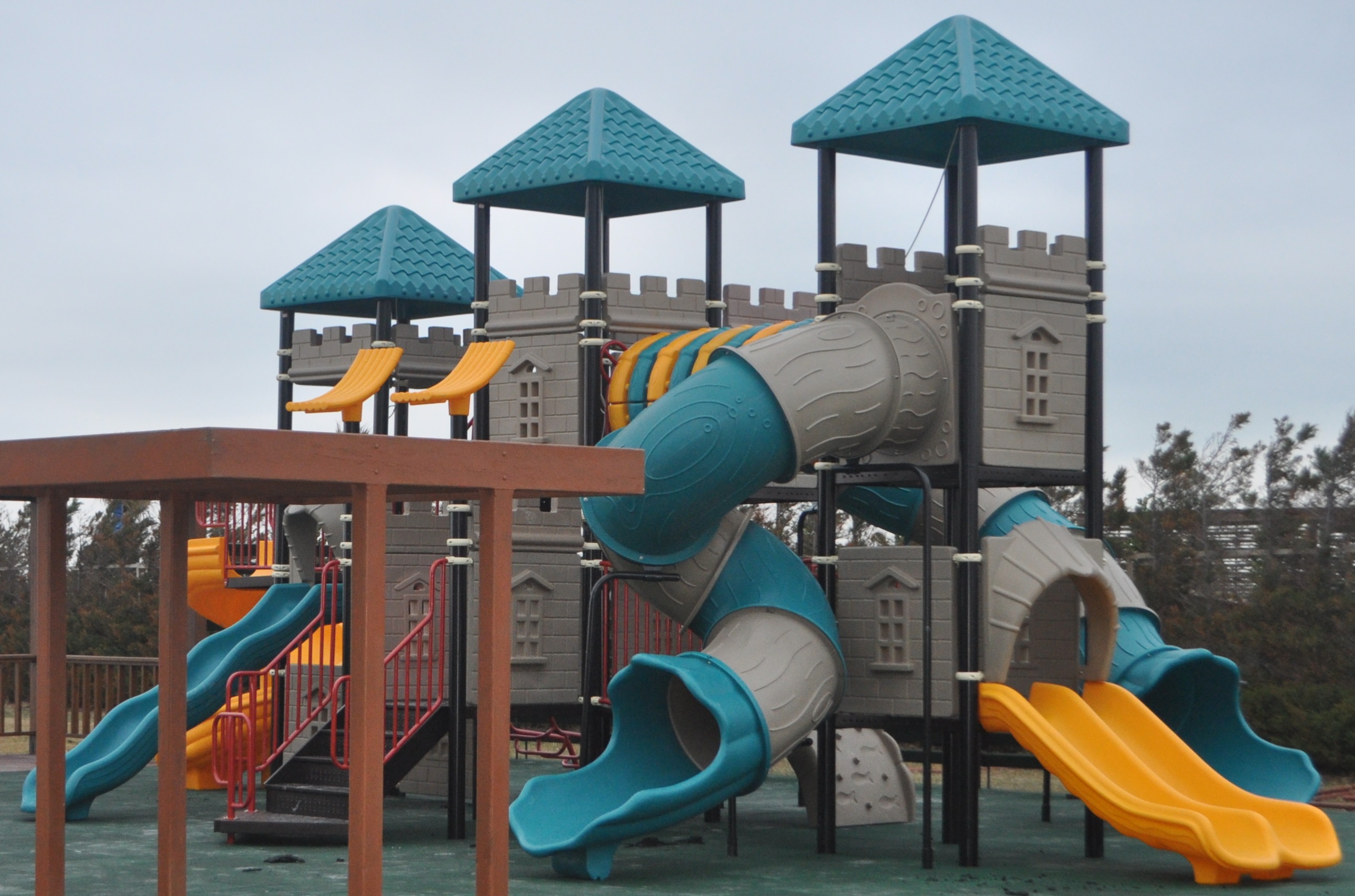 China Medium Daycare Outdoor Playground with Various Slide Buy