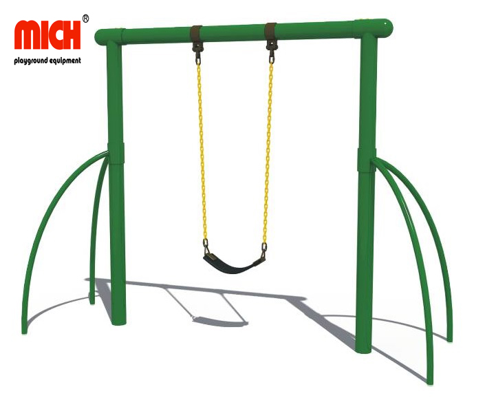 Outdoor Playground Kids Single Seat Swing Set for Sale
