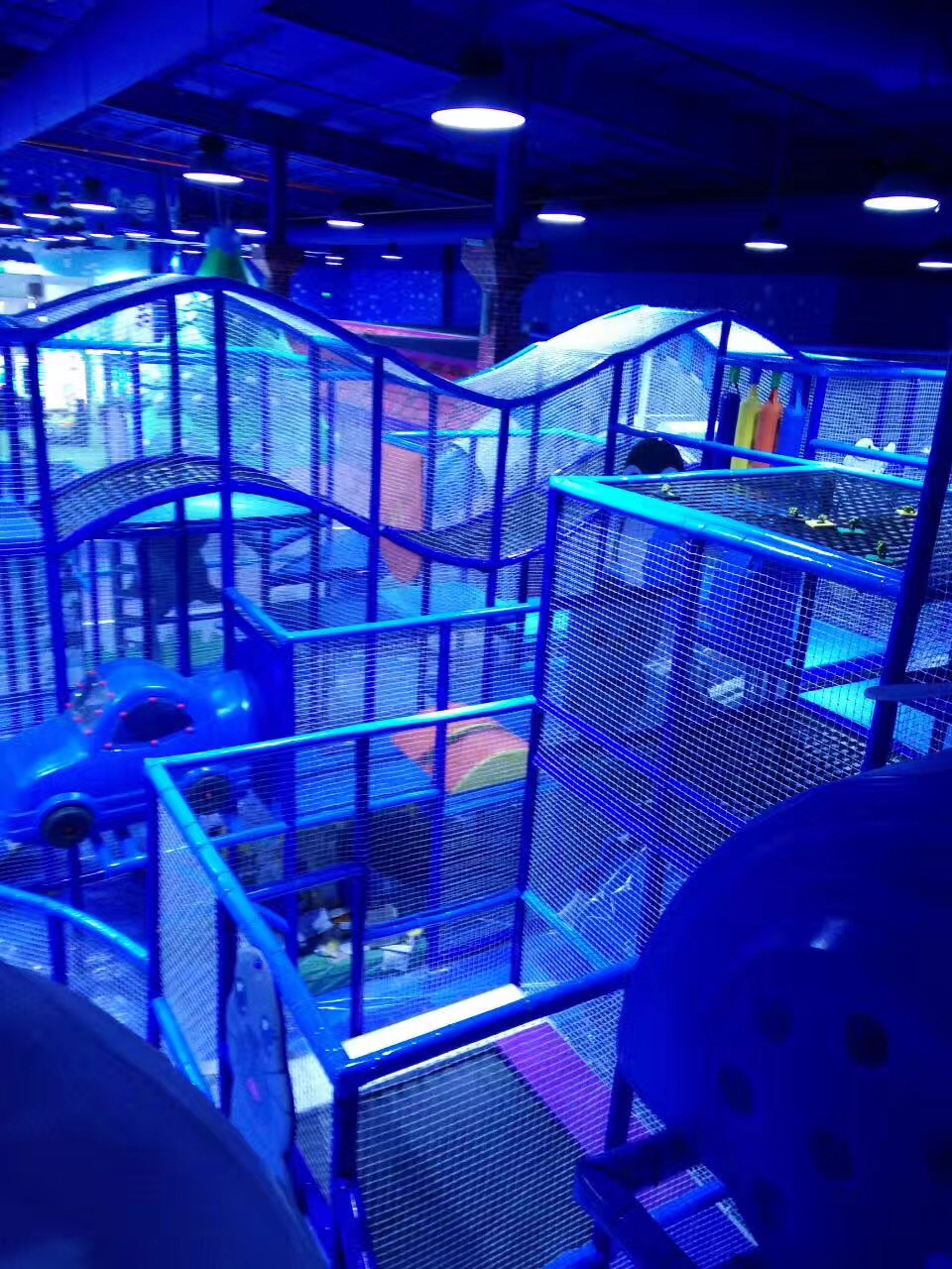 Space Themed Kids Indoor Soft Play Center
