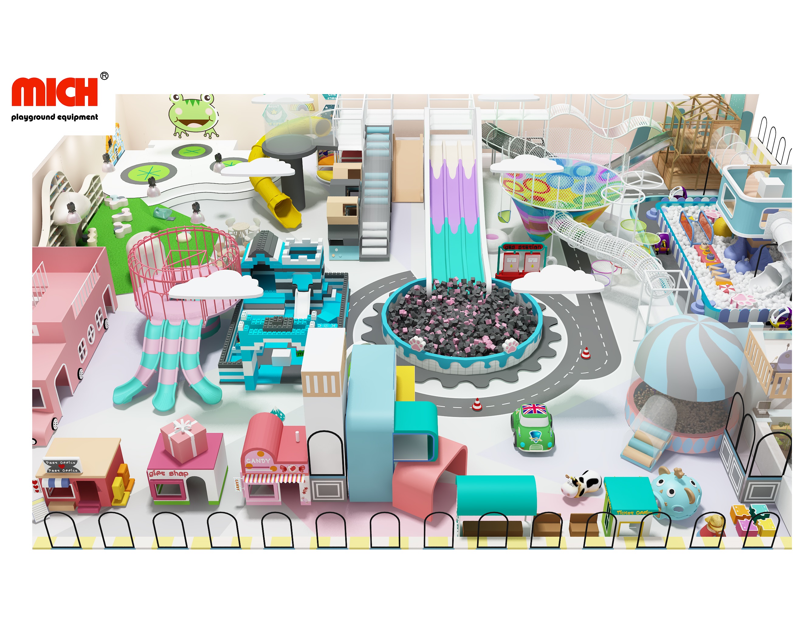 Candyland Toddler Indoor Soft Play Centre