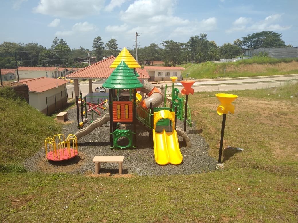 Toddler Plastic Outdoor Climbing Frame 4 Panels