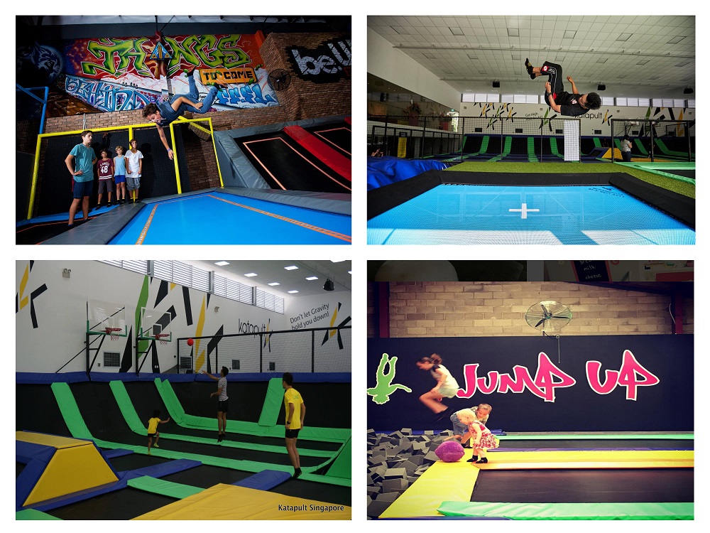 Mich Small Trampoline Park with Various Games