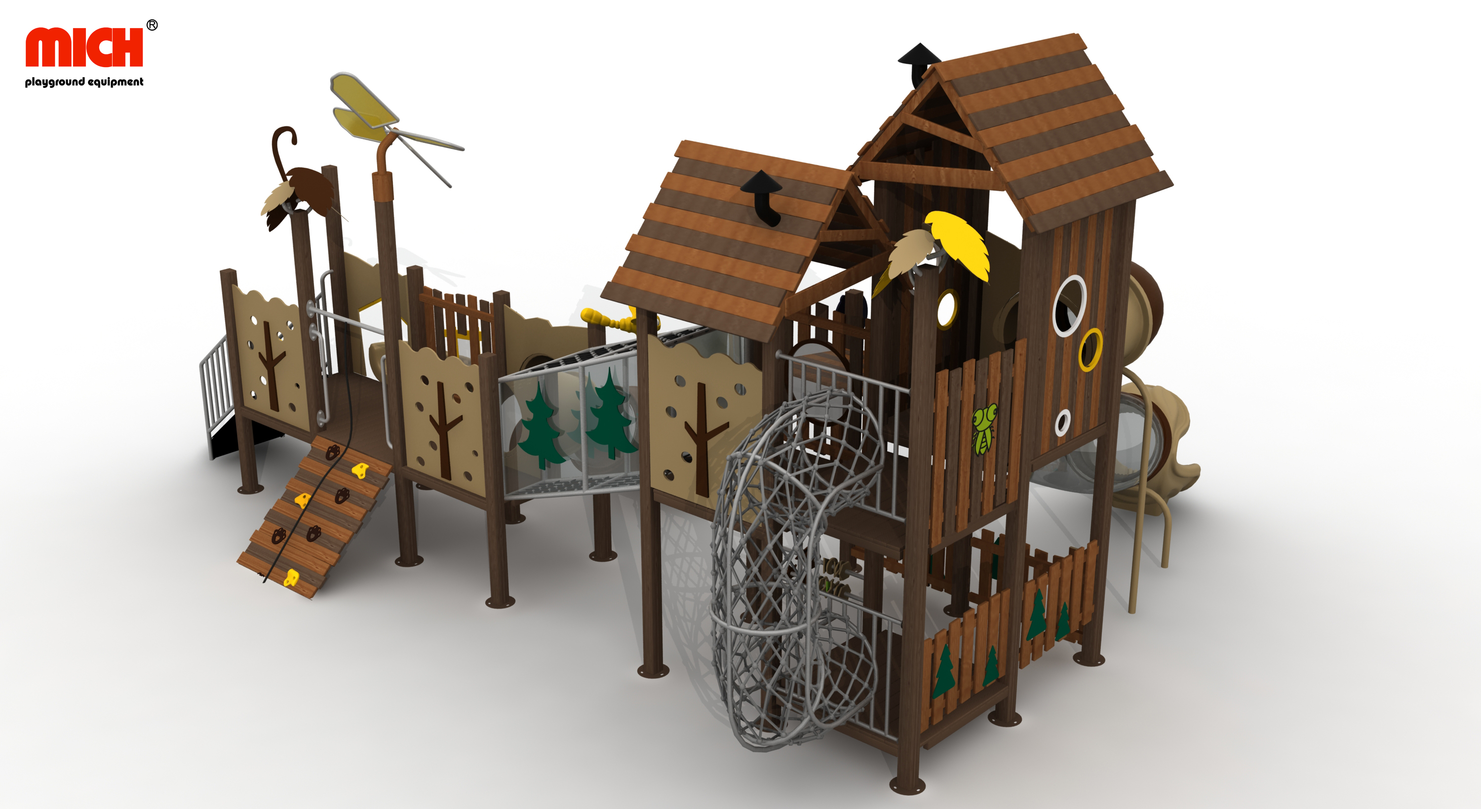 WPC Series Tree House Themed Toddler Outdoor Activity Games