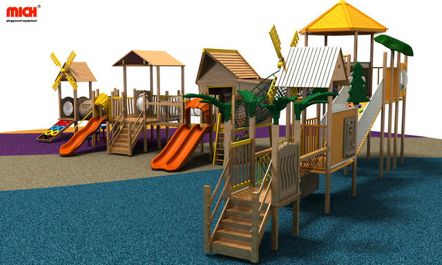 What outdoor playground equipment is suitable for children?
