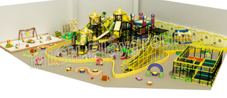 Toddler Indoor Soft Play Area with Trampoline